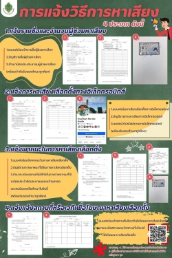 ประชาสัมพันธ์ ผู้สมัครต้องแจ้งวิธีการหาเสียงเลือกตั้งตามระเบียบ กกต.